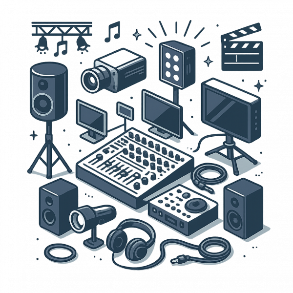 Soluții web pentru echipamente audio-video